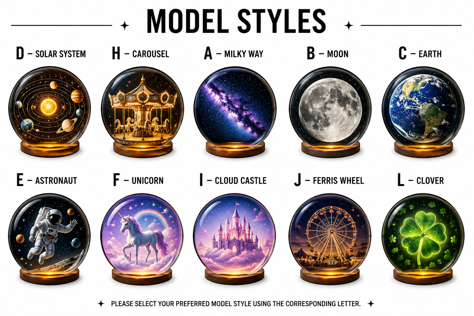 Enchanting Crystal Ball Night Light - Create a Magical Atmosphere with Stunning Galaxy Designs for Friends and Loved Ones